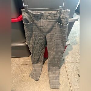 Gray Plaid Pants 97